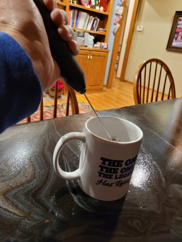 USB Rechargeable Milk Frother & whisk mixer - 3 Speed I Egg Beater I Coffee Frother photo review